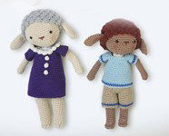 Haakpatroon Schaapjes oma Mamina en Louis 