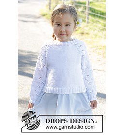 Madeliefjesveld Trui gemaakt van Drops Muskat