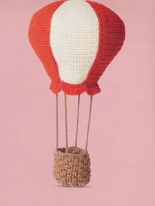 Luchtballon met mandje