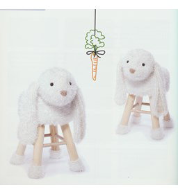 Konijn gemaakt van Scheepjes Panda