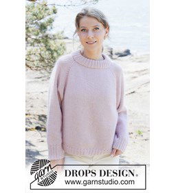 Rose Moon Trui gemaakt van Drops Daisy