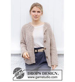 Damesvest gemaakt van Breinaalden zonder knop