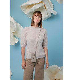 Damestrui met raglan Fiona gemaakt van Boeken Lang Yarns