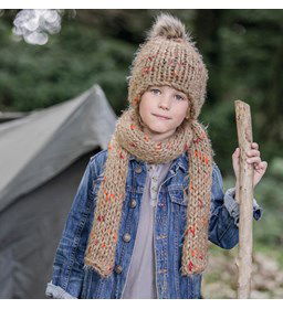 Sjaal gemaakt van Breinaalden