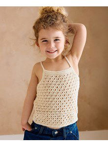 Hemdje met smalle schouderbandjes