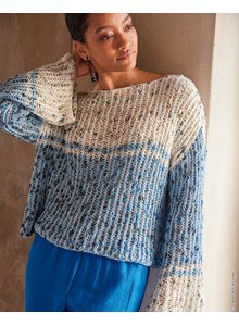 rechte tweekleurige trui