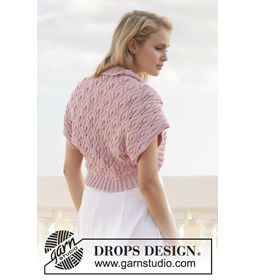 Bolero gemaakt van Drops Cotton Merino