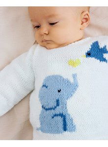 Babytruitje met olifant