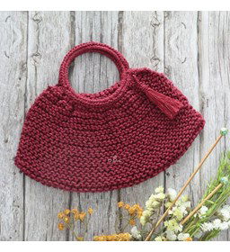 Tas Baka met rond handvat gemaakt van DMC E-nummers