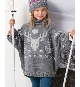 Poncho gemaakt van Phildar Phil Rapido