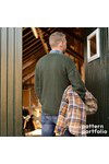 Breipatroon Herentrui Echo Sweater van andere kant