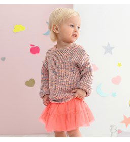 Trui gemaakt van Phildar Phil Rainbow