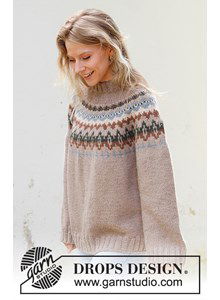 Damestrui met Scandinavisch patroon