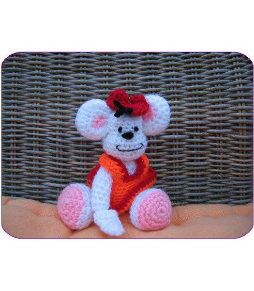 Haakpatroon Knuffel muis