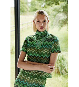 Halswarmer in fantasiepatroon