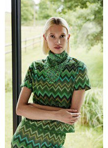Halswarmer in fantasiepatroon