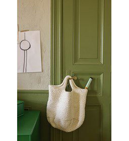 Shopper gemaakt van Haaknaalden