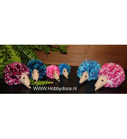 Egeltjes gemaakt van Kralen