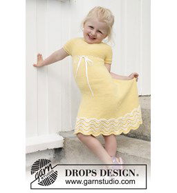 Jurk gemaakt van Drops Cotton Merino