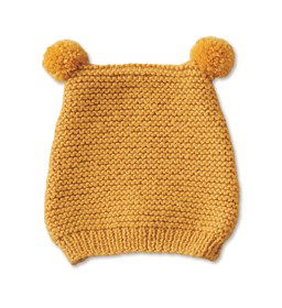 Muts voor baby gemaakt van Phildar Phil Caresse