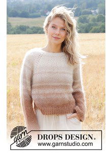 Zandval Gestreepte Raglantrui