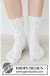 Breipatroon Frosted Fun socks van andere kant