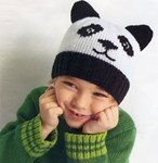 Breipatroon Panda muts