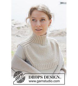 Embrace Winter Neck Warmer gemaakt van Drops Daisy