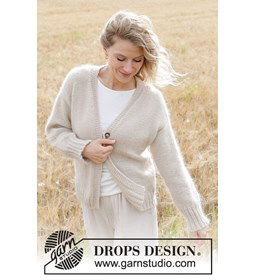 Zachte bries Vest gemaakt van Drops Daisy