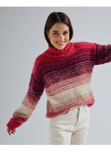 Gestreepte damestrui