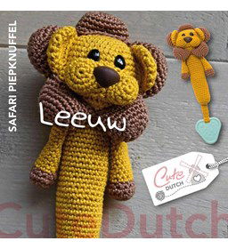 Leeuw  gemaakt van Babyartikelen en speelgoed maken