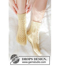 Zonnige Ochtend Sokken gemaakt van Drops Nord