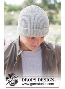 herenmuts met omslag in boordsteek