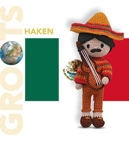 Pop Mexicaan met sombrero gemaakt van Durable Cosy extra fine