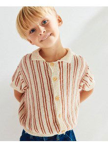 Shirt met reverskraag en knoopjes