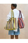 Haakpatroon Meerkleurige tas van andere kant