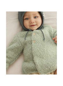 Babyvest met asymmetrische overslag