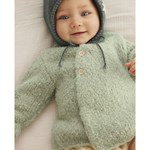 Breipatroon Babyvest met asymmetrische overslag