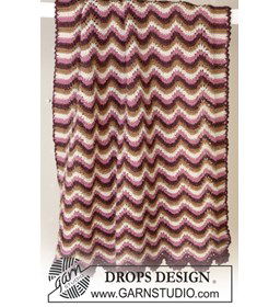 Deken gemaakt van Drops Alpaca