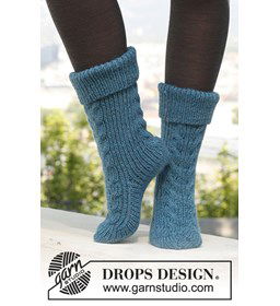 Sokken gemaakt van Drops Alaska