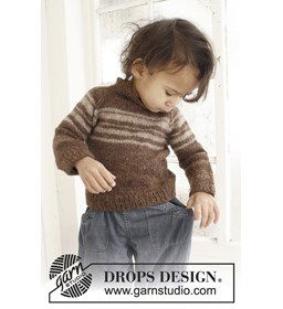 Trui en broek gemaakt van Drops Lima