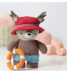 Strandoutfit gemaakt van Elastiek - band