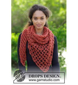 Omslagdoek gemaakt van Drops Air