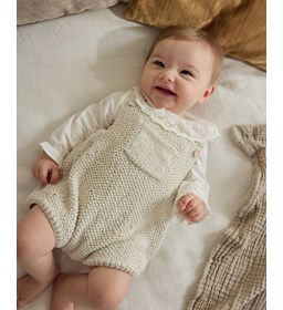 Rompertje in rijstekorrelsteek gemaakt van Phildar Phil Ocean