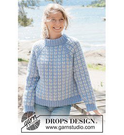 River Breakup Trui gemaakt van Drops Air