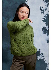 Damestrui in fantasie ajourpatroon