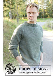 Herentrui met raglanmouwen