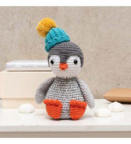 Penguin gemaakt van ogen