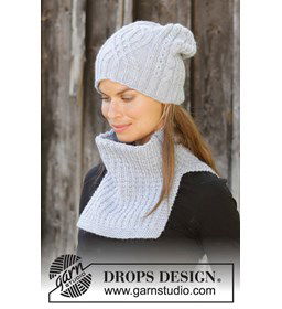 Muts en halswarmer gemaakt van Drops Nepal