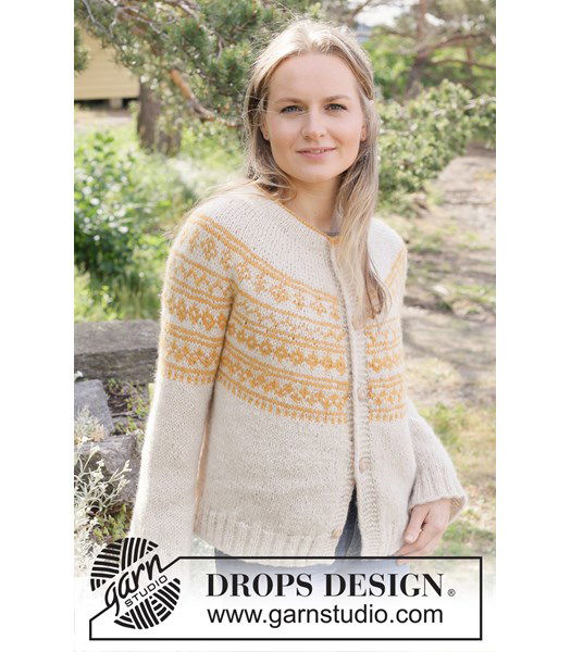 Breipatroon Sun Wreath Cardigan